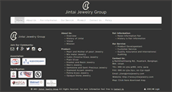 Desktop Screenshot of jintaijewelry.com