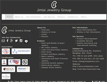 Tablet Screenshot of jintaijewelry.com